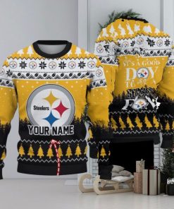 It’s A Good Day To Be A Pittsburgh Steelers Limited Edition Knitted 3D Ugly Christmas Sweater