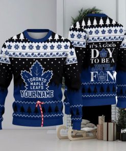 It’s A Good Day To Be A Toronto Maple Leafs Limited Edition Knitted 3D Ugly Christmas Sweater