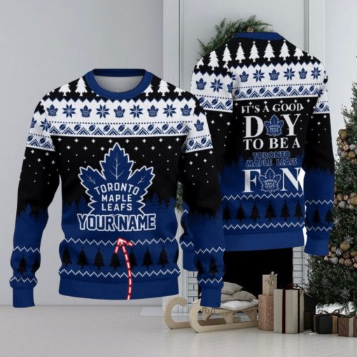 It’s A Good Day To Be A Toronto Maple Leafs Limited Edition Knitted 3D Ugly Christmas Sweater