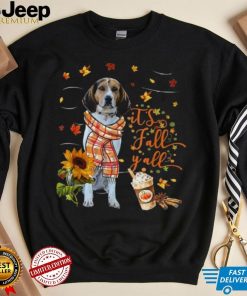 It's Fall Y'all Walker Coonhound Dog Thanksgiving Halloween Shirt