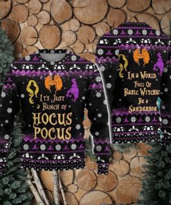 It’s Just A Bunch Of Witches Ugly Christmas Sweater