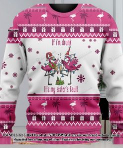 Its My Sister Fault Christmas 2021 Knitting Pattern Ugly Christmas Holiday Sweater