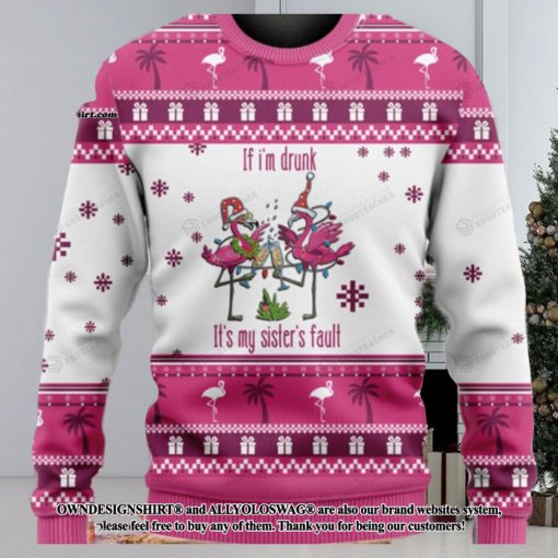 Its My Sister Fault Christmas 2021 Knitting Pattern Ugly Christmas Holiday Sweater