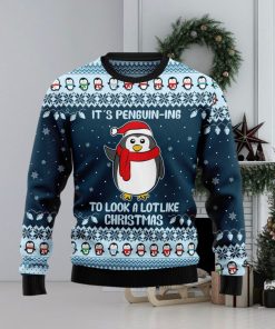 It’s Penguin Ing Christmas Ugly Christmas Sweater Funny Family Sweater Gifts