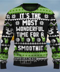 It’s The Most Wonderful Time For A Smoothie Ugly Christmas Sweater