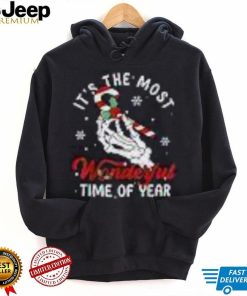 It's The Most Wonderful Time Of The Year Christmas Skeleton Shirt