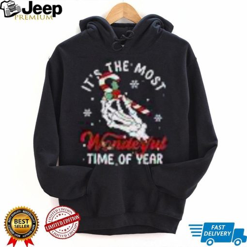 It’s The Most Wonderful Time Of The Year Christmas Skeleton Shirt