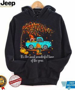 It's The Most Wonderful Time Of The Year Gnomes Autumn Fall T Shirt