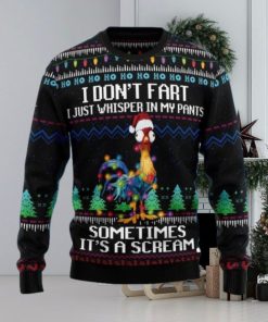 It‘s A Scream Chicken Ugly Christmas Sweater