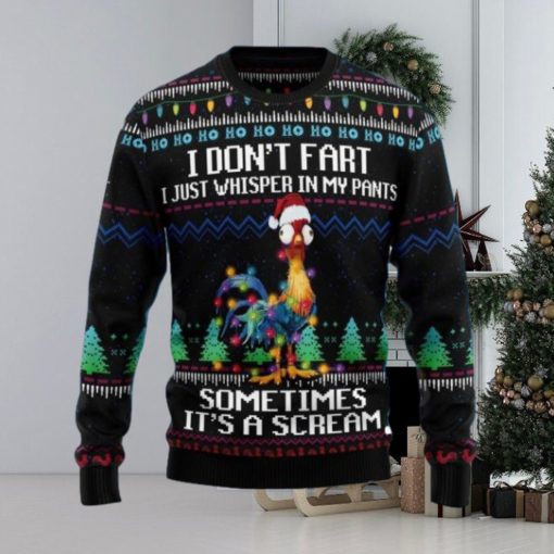 It‘s A Scream Chicken Ugly Christmas Sweater