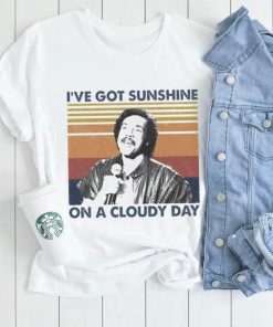 I’ve Got Sunshine On A Cloudy Day Retro Style Smokey Robinson Shirt