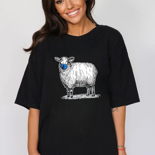 Ivor Cummins Masked Sheep Anti Face Mask shirt