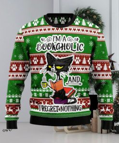 I‘m A Bookaholic Christmas Ugly Xmas Wool Knitted Sweater
