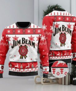 J I M B E A M Beer Lover Gift 3d All Over Printed Ugly Christmas Sweater