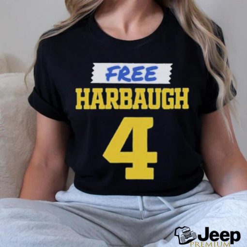 J.J. Mccarthy Free Harbaugh Shirt