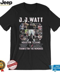 J.J. Watt No. 99 Houston Texas Signature J.J. Watt T Shirt