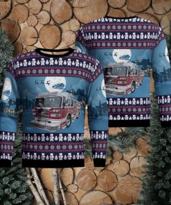 Dunlap Fire Department, Dunlap, Tennessee Christmas Aop Ugly Sweater Family Gift