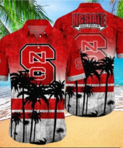 NC State Wolfpack Logo Coconut Tropical Hawaiian Shirt Beach Gift For Fans