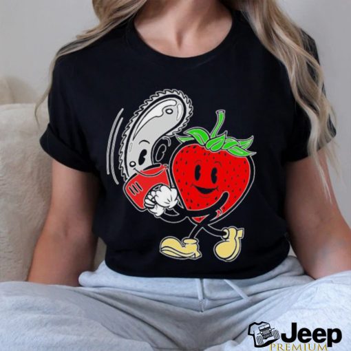 JAWNY Strawberry Chainsaw shirt