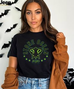JOJO BIZARRE ADVENTURE STONE OCEAN BUTTERFLY SHIRT