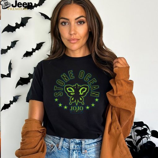 JOJO BIZARRE ADVENTURE STONE OCEAN BUTTERFLY SHIRT