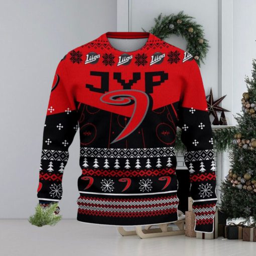 JYP Snowflakes Tree Custom Name Ugly Christmas Sweater New For Fans Gift Holidays Christmas