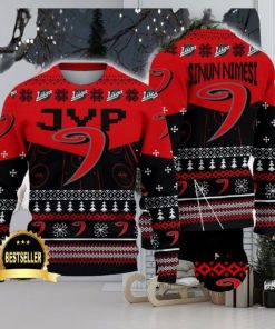 JYP Ugly Christmas Sweater Logo Custom Name Gift Fans