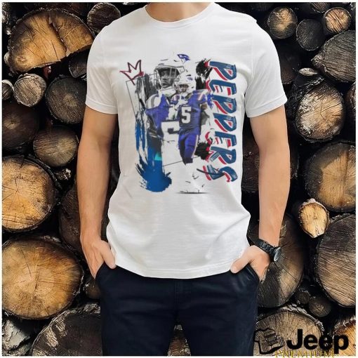 Jabrill Peppers New England Patriots Football Paper 2023 Shirt