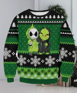 Jack And Grinch For Christmas Gifts Ugly Christmas Holiday Sweater