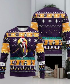 Jack And Sally In Love Nightmare Before Christmas Ugly Sweater