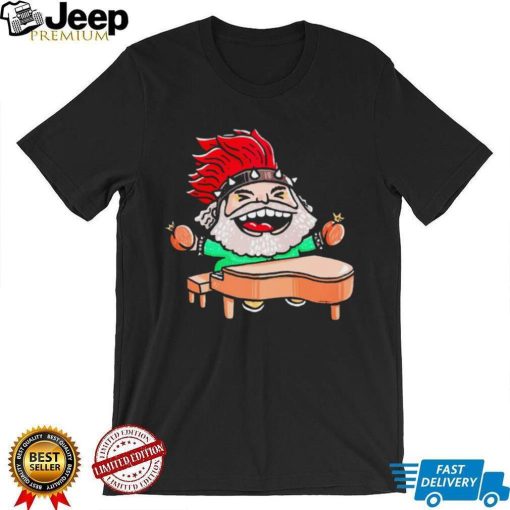 Jack Black X Bowser Peaches cartoon shirt