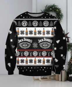 Jack Daniel’s Whiskey All Over Print Wool Sweater