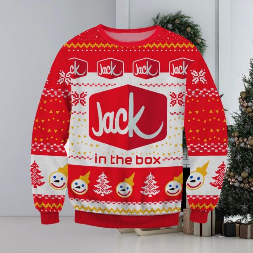Jack In The Box For Christmas Gifts 3D Printed Ugly Christmas Sweater