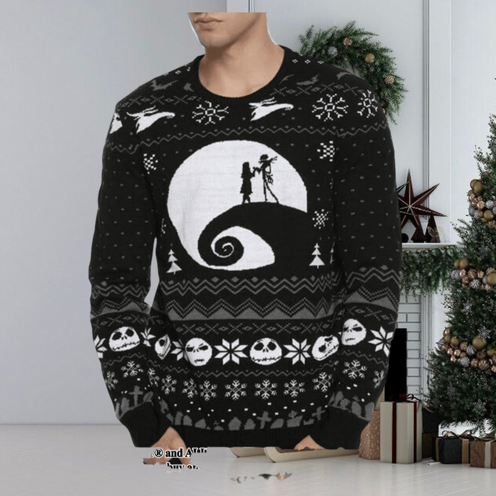 Jack Sally The Nightmare Before Christmas For Christmas Gifts Knitting Pattern Sweater