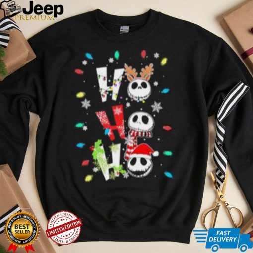 Jack Skellington Christmas Shirt, Jack Skellington H H H Christmas Shirt