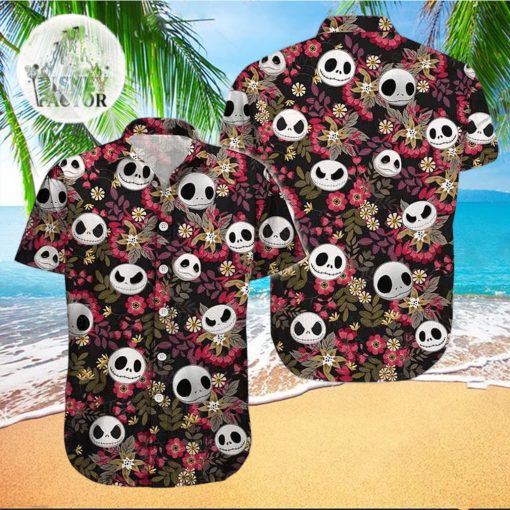 Jack Skellington Hawaiian Shirt