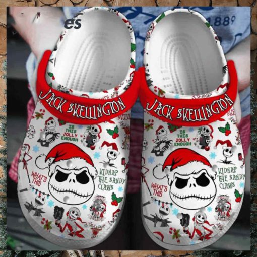 Jack Skellington Kidnap The Sandy Claws Is This Jolly Enough Christmas Crocs