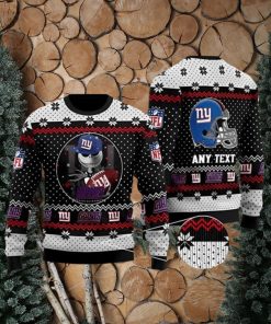 Jack Skellington New York Giant NFL Ugly Christmas Sweater