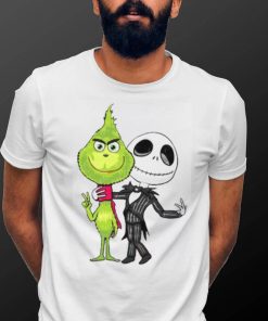 Jack Skellington and Grinch Nightmare Before Christmas T Shirt