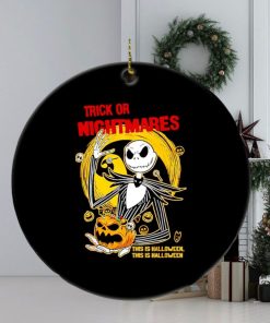 Jack Skellington trick or nightmares this is Halloween ornament