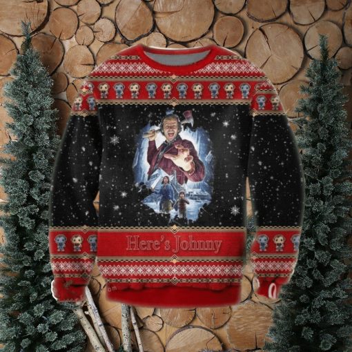 Jack Torrance Danny Torrance Wendy Torrance The Shining Poster Ugly Christmas Sweater