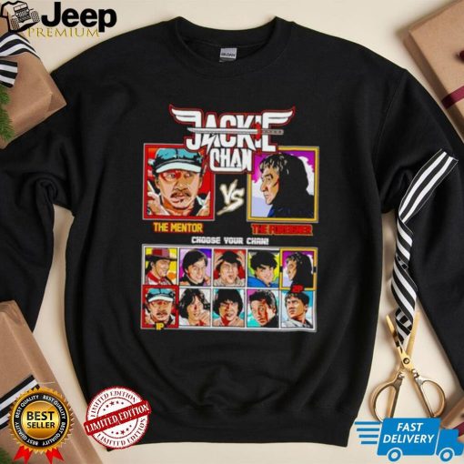 Jackie Chan Karate Kid vs The Foreigner shirt