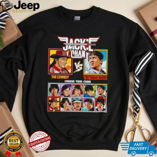 Jackie Chan Shanghai Noon vs Armour of God shirt