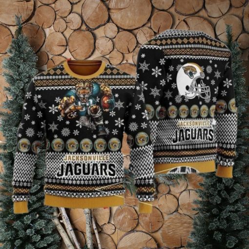 Jacksonville Jaguar Football Unisex Christmas Ugly Sweater