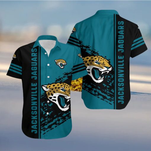 Jacksonville Jaguars Hawaiian Shirt Quarter Style – NFL
