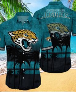 Jacksonville Jaguars Logo Coconut Tropical Hawaiian Shirt Beach Gift For Fans