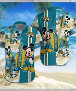 Jacksonville Jaguars Mickey Mouse Hawaiian Shirt