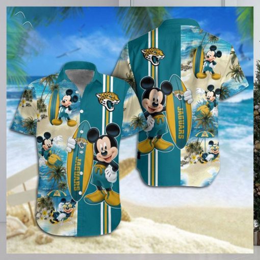 Jacksonville Jaguars Mickey Mouse Hawaiian Shirt