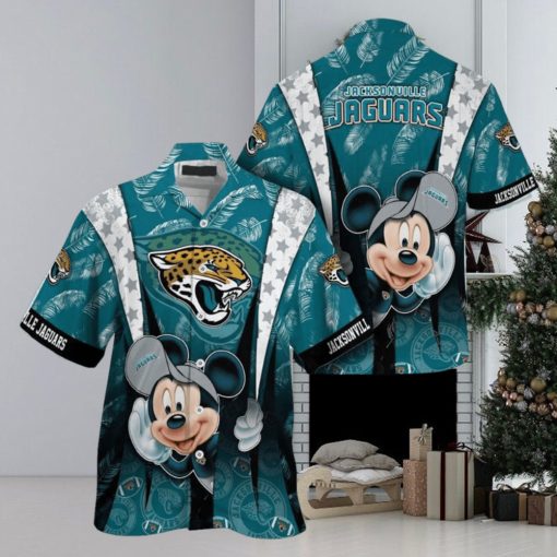 Jacksonville Jaguars Mickey Mouse NFL Hawaiian Shirt