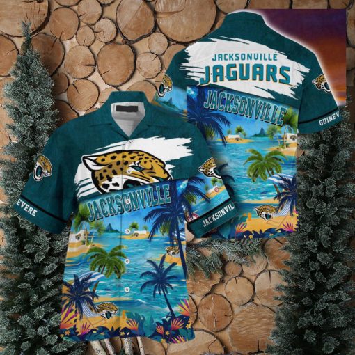 Jacksonville Jaguars NFL Customized Summer Hawaii Shirt For Sports Fans